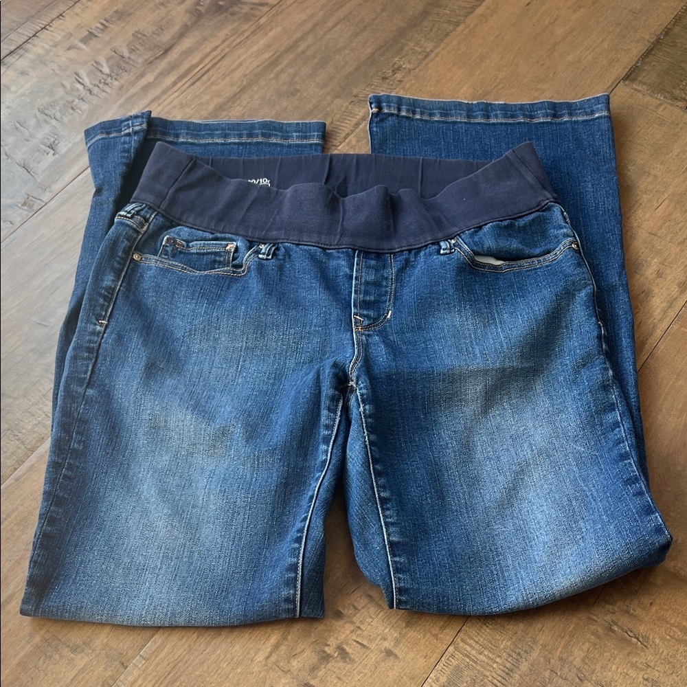 Gap Maternity Jeans Size 30/ 10 regular long and lean style
